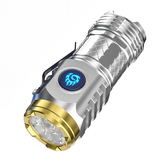 ✨Three-Eyed Monster Mini Flashlight 🔦🧰— Ultra-Bright Rechargeable LED Torch | Compact, Long-Range & Water-Resistant