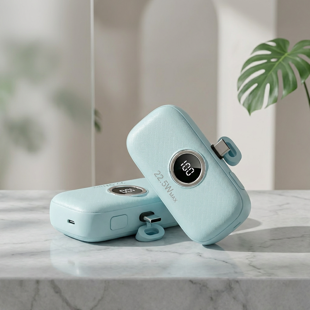 ๐ 5000mAh Mini Portable Phone Power Bank