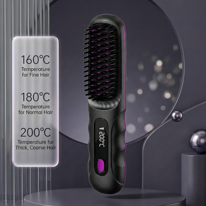 Wireless Heated Hair Comb-💖Compact and Portable