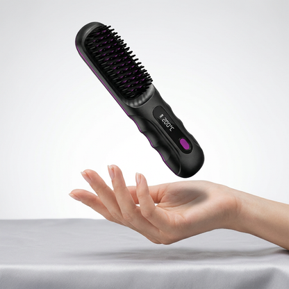 Wireless Heated Hair Comb-💖Compact and Portable