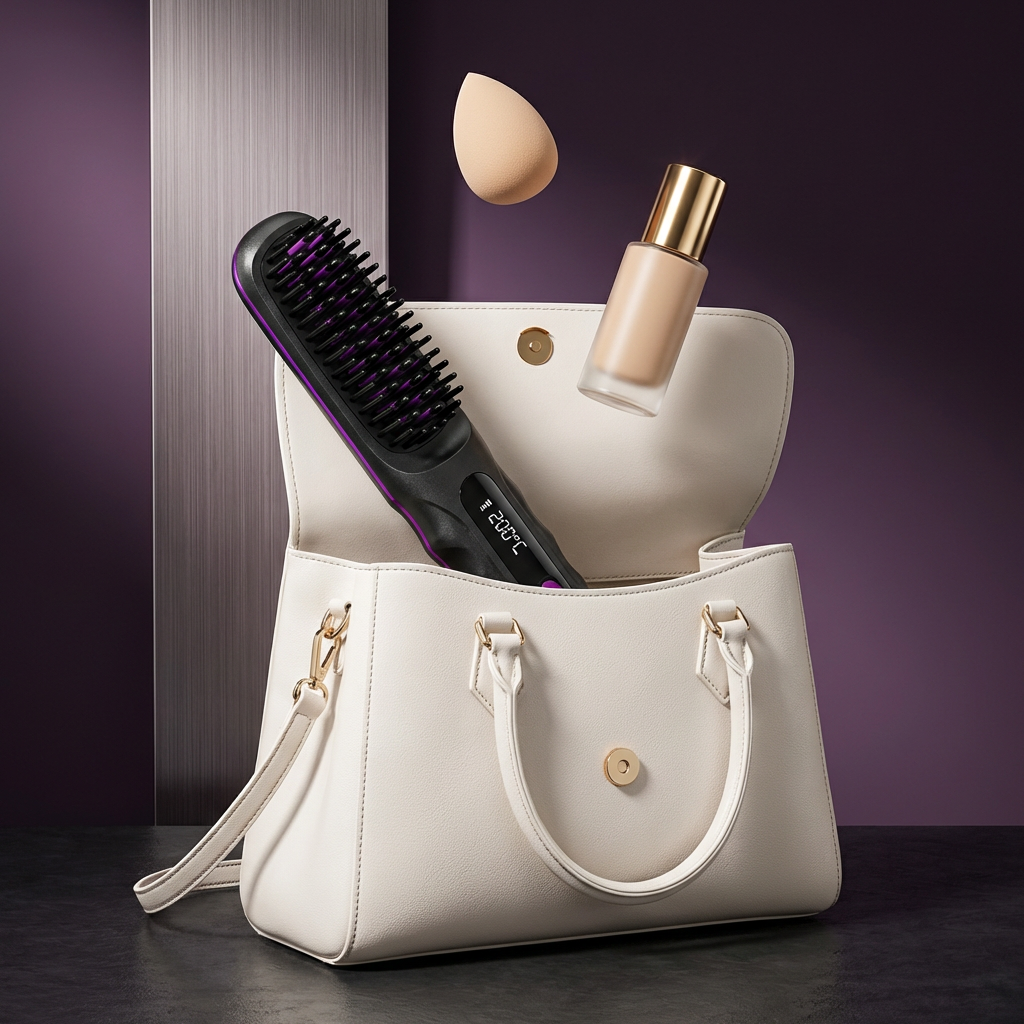 Wireless Heated Hair Comb-💖Compact and Portable