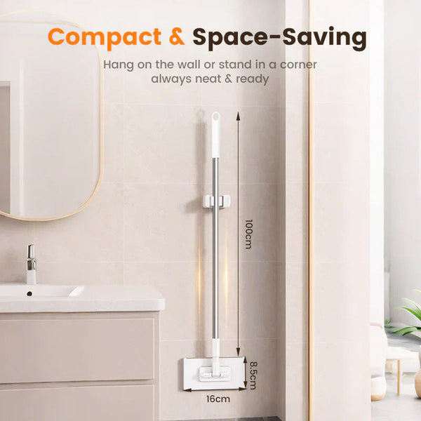 🥰🥰 Multi-Purpose 360° Magic Mop – Wet & Dry Cleaner for Floors, Walls & Windows (Use Any Cloth)