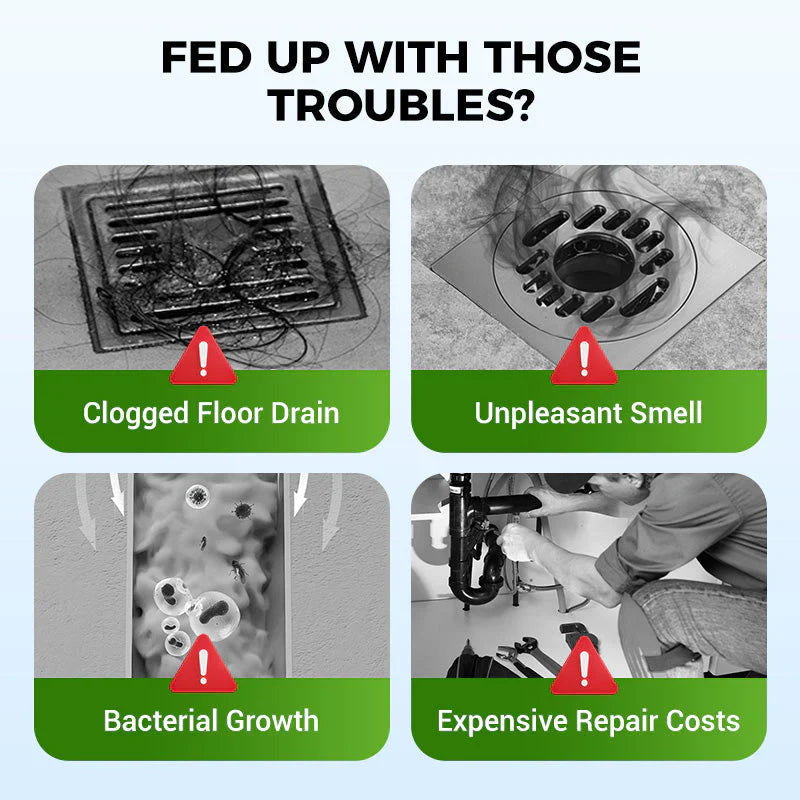 ⚡🏠Powerful Daily Drain Cleaning Powder– Fast-Acting, Safe & Gentle for Kitchens, Bathrooms & Showers💥