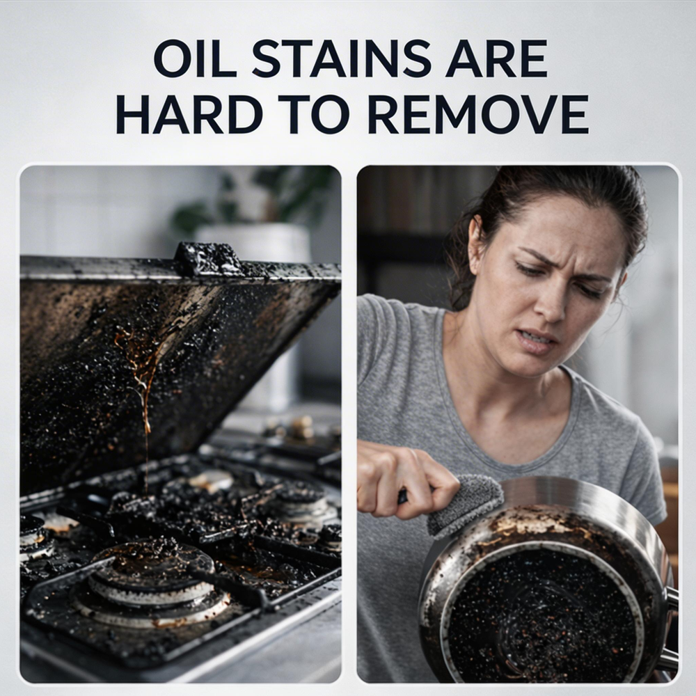 Pot Bottom Stain & Grime Remover🍳🧴✨