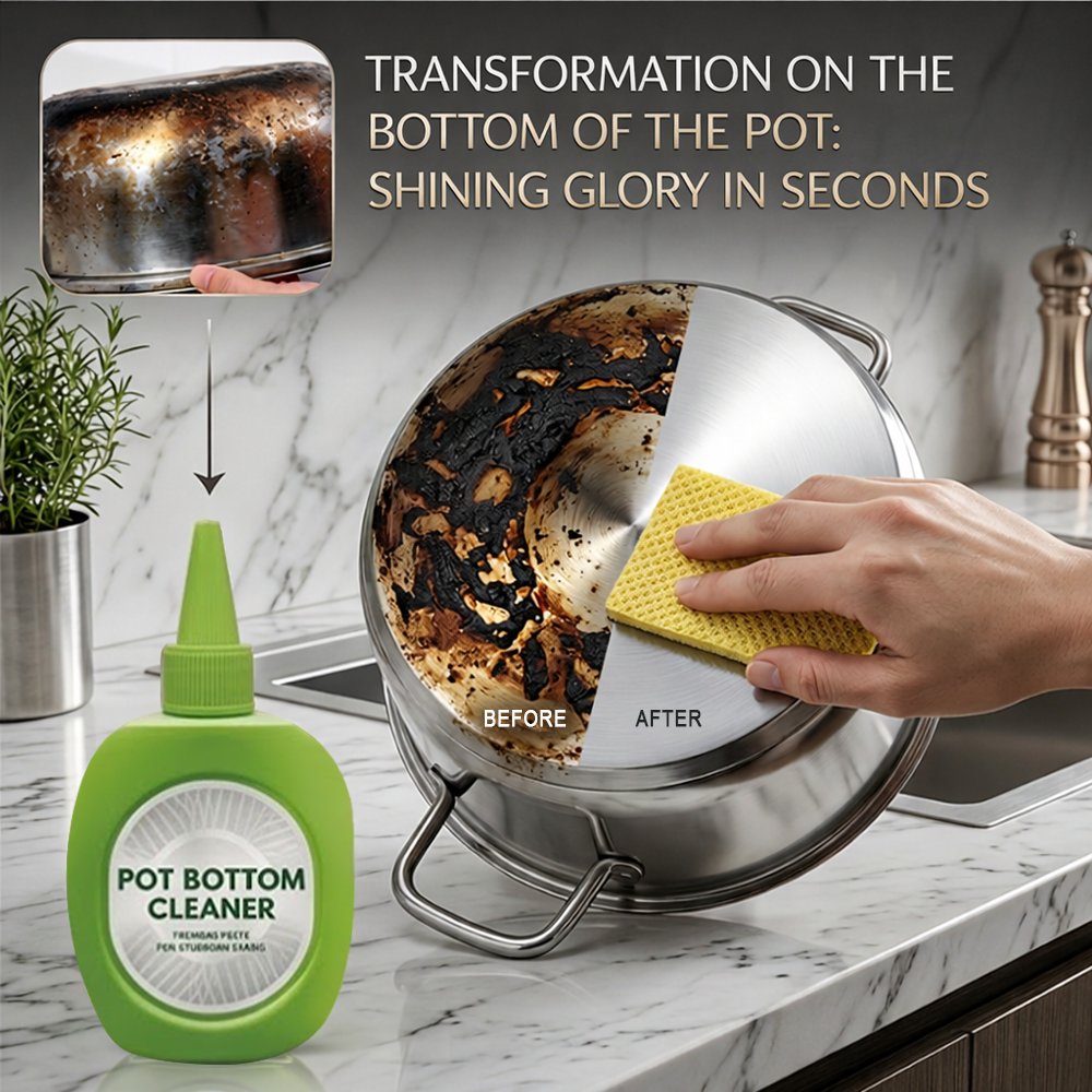 Pot Bottom Stain & Grime Remover🍳🧴✨