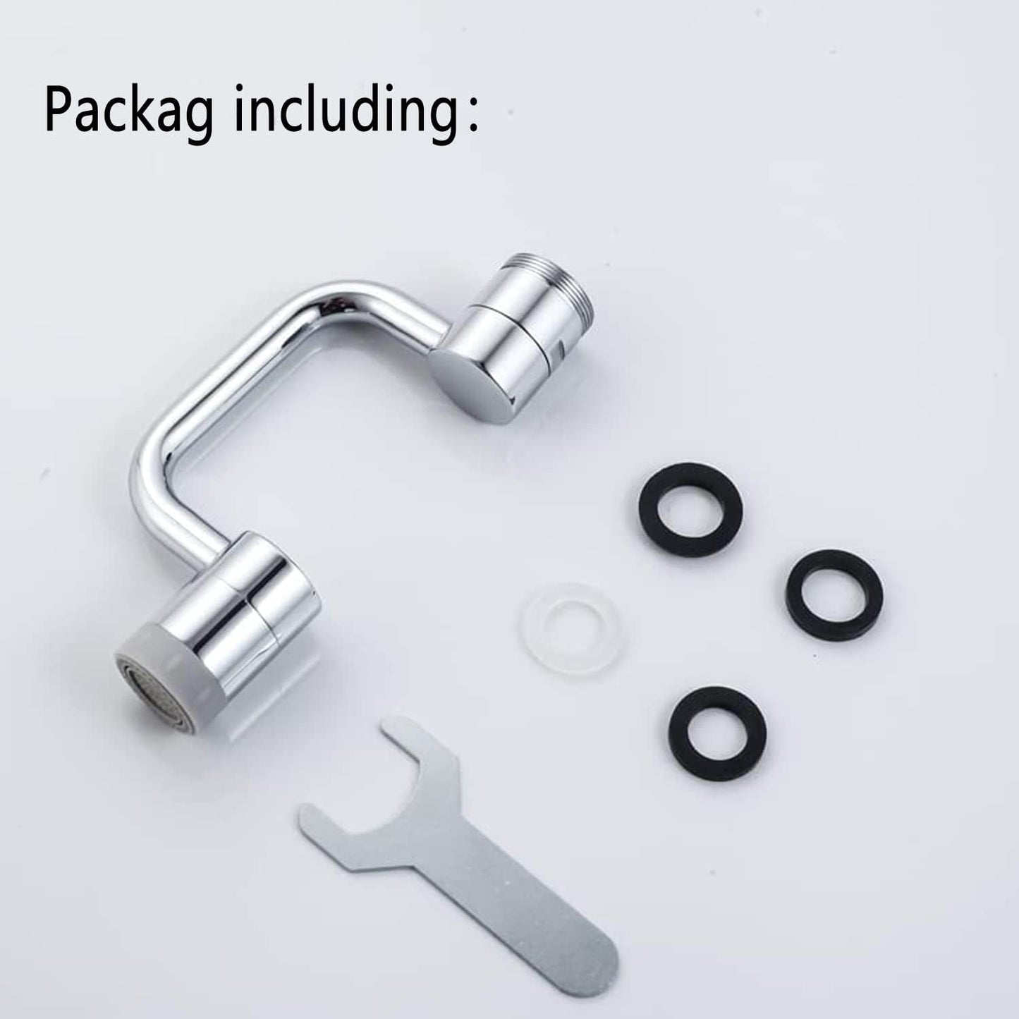 ✨ 1440° Rotatable Faucet Extender – The Ultimate "Face-Washing" Upgrade for Any Sink (Dual Mode)