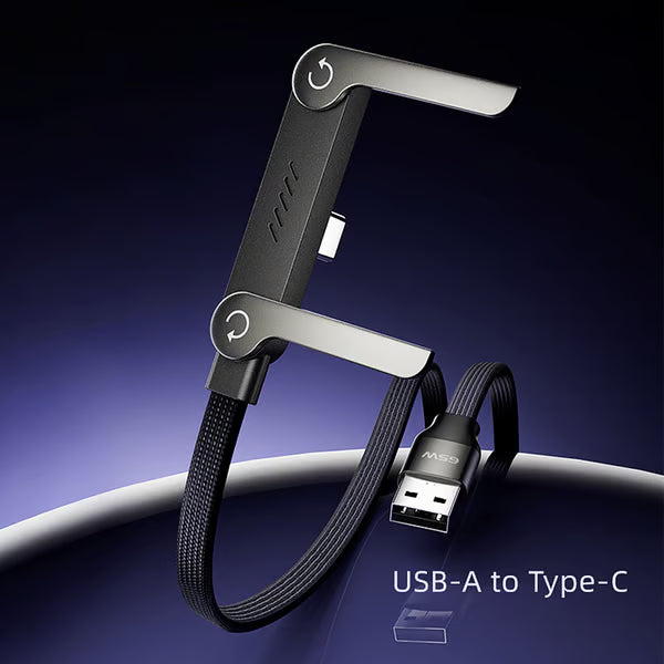 💡MFi-Certified 2-in-1 Fast Charging Cable with Built-In Phone Stand – Ultra-Fast 240W Power, Official Apple Authorized✅