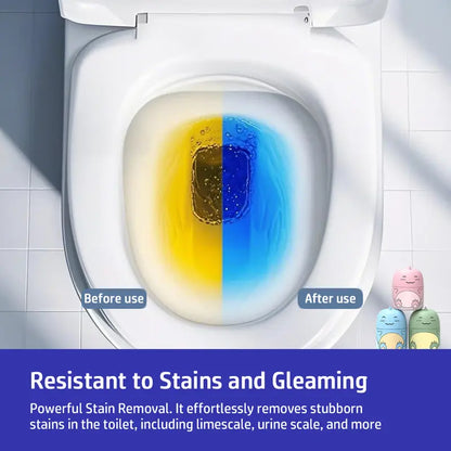 🛒🛒Cute Dinosaur Automatic Toilet Cleaner  | Long-Lasting Cistern Gel & Limescale Remover | Up to 9 Months Freshness