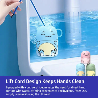 🛒🛒Cute Dinosaur Automatic Toilet Cleaner  | Long-Lasting Cistern Gel & Limescale Remover | Up to 9 Months Freshness